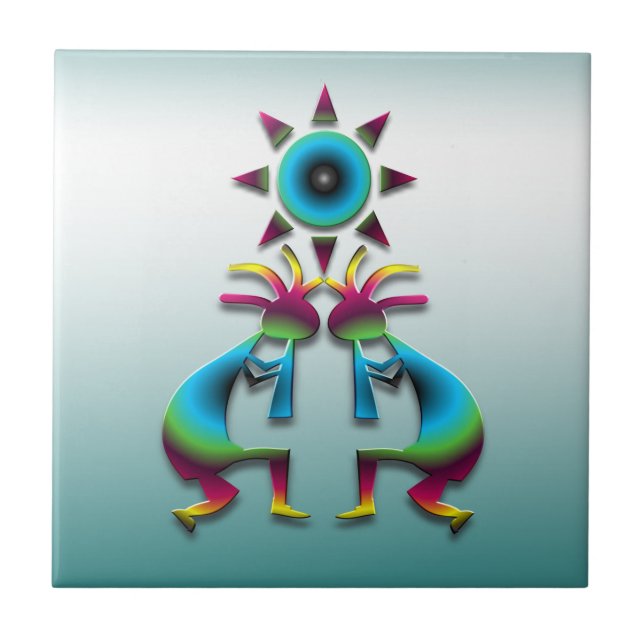 Azulejo 2 Kokopelli #41 (Frente)