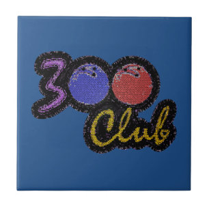 AZULEJO 300 CLUB PERFECTO JUEGO EN BOWLING