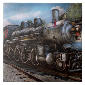 Azulejo 385 - Tren - Vapor - 385 Totalmente restaurado