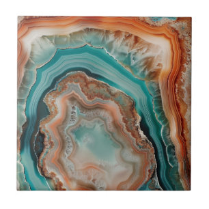 Azulejo 3 D Agate Ceramic Tile
