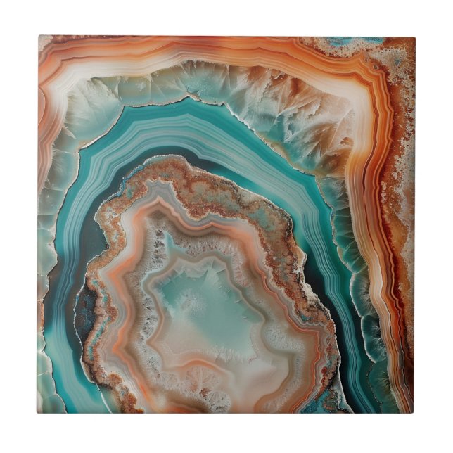 Azulejo 3 D Agate Ceramic Tile (Frente)