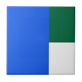 Azulejo 3 mosaico de cerámica de tono, pequeño (4,25" x 4,