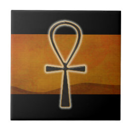 Azulejo 3D egipcio de toros sagrados