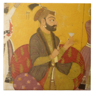 Azulejo 47.110/359 Gosain Narayan toma el veneno en los