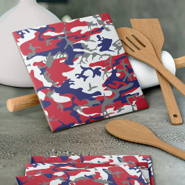 Azulejo 4 de julio, Día de la Independencia, Gris Camuflaj