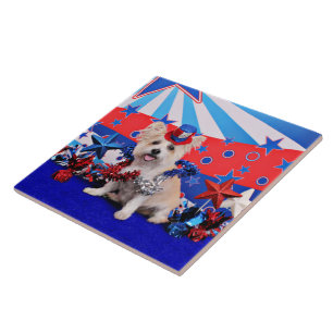 Azulejo 4 de julio - Westie X - señora