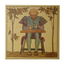 Azulejo #4 Tema musical de los ministros medievales de Rep