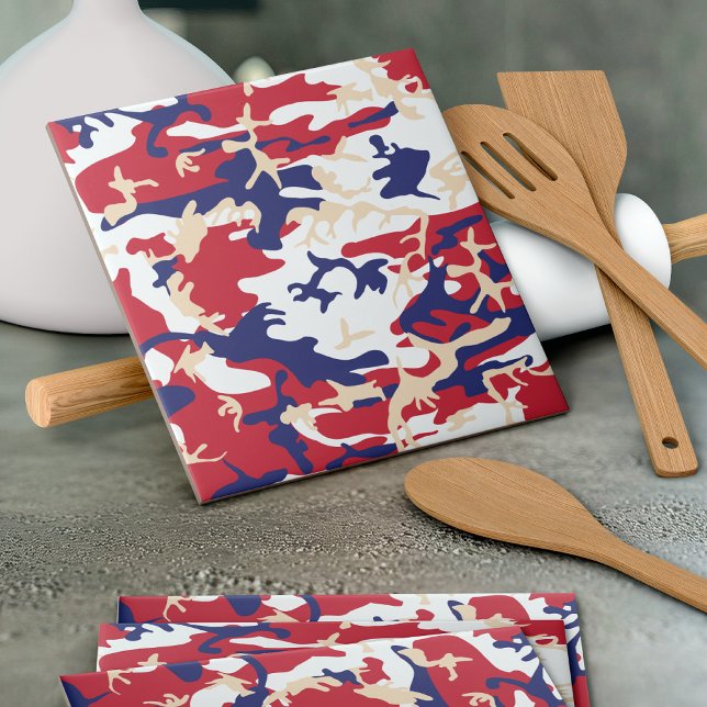 Azulejo 4th of July, Independence day, Camouflage Beige (Subido por el creador)