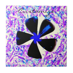 Azulejo 5 Flor de molinillo petal Thunder_Cove