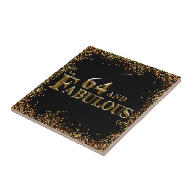 Azulejo 64 cumpleaños (Lado)