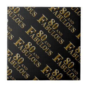 Azulejo 80.º cumpleaños