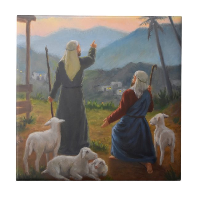 Azulejo A star has risen (Frente)