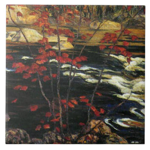 Azulejo A. Y. Jackson - Arce Rojo
