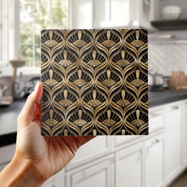 Azulejo Abánico geométrico Art Deco de lujo Pat#5 ID1196 (Subido por el creador)