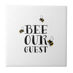 Azulejo Abeja a nuestro invitado