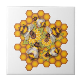 Azulejo Abejas