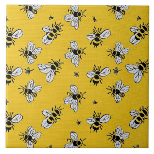 Azulejo Abejas Melíferas