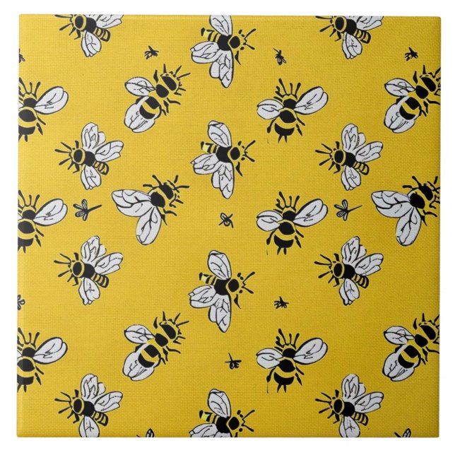 Azulejo Abejas Melíferas (Frente)