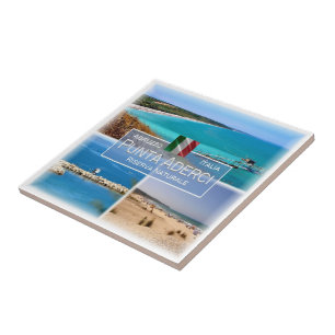 Azulejo ABR005 PUNTA ADERCI, Abruzzo, Italia,