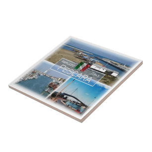 Azulejo ABR008 PESCARA, Abruzzo, Italia,