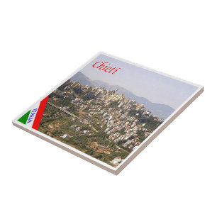 Azulejo ABR013 CHIETI, Abruzzo, Italia,