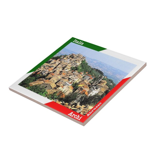 Azulejo ABR020 ARCHI, Abruzzo, Italia, (Lado)