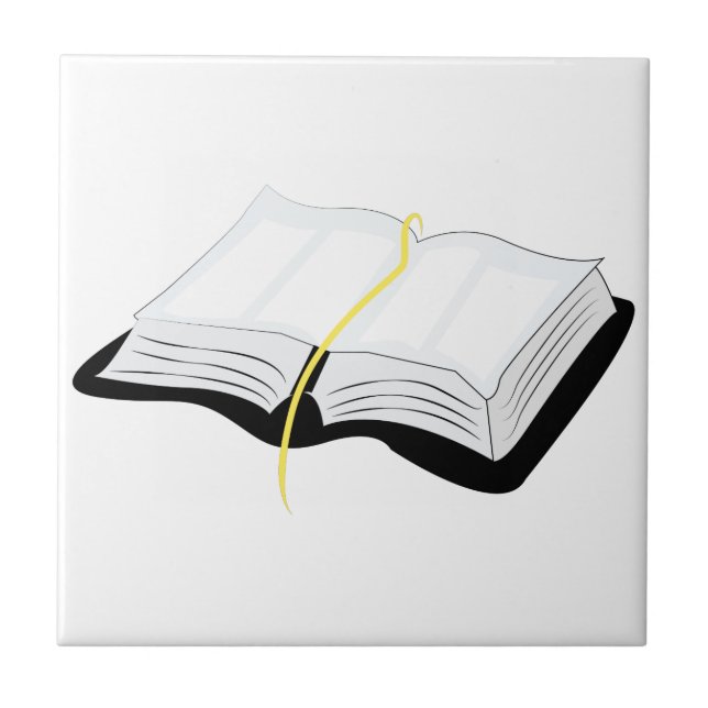 Azulejo Abra la biblia (Frente)