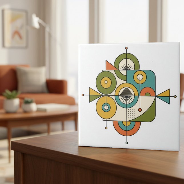 Azulejo Abstract Mid-Century Modern Motif #1 ID1224 (Subido por el creador)