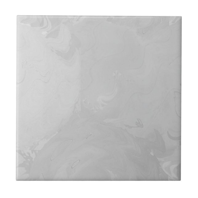 Azulejo Abstract Pastel Swirl Gray (Frente)