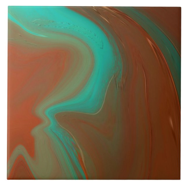 Azulejo abstracto de patrones (Frente)