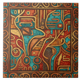 Azulejo Abstracto del suroeste