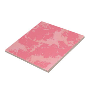 Azulejo abstracto rosa