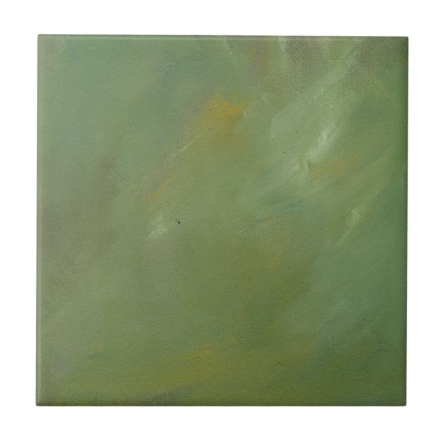 Azulejo Acabado de imitación verde cepillado (Frente)