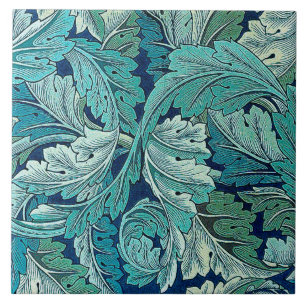 Azulejo Acanthus Green, William Morris