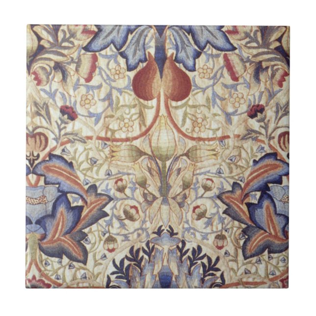 Azulejo Acanthus (por William Morris) (Frente)