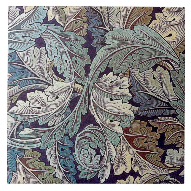 Azulejo Acanthus, William Morris (Frente)