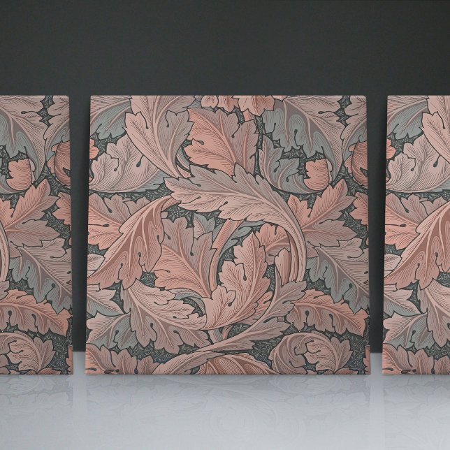 Azulejo Acanthus William Morris Floral (Subido por el creador)
