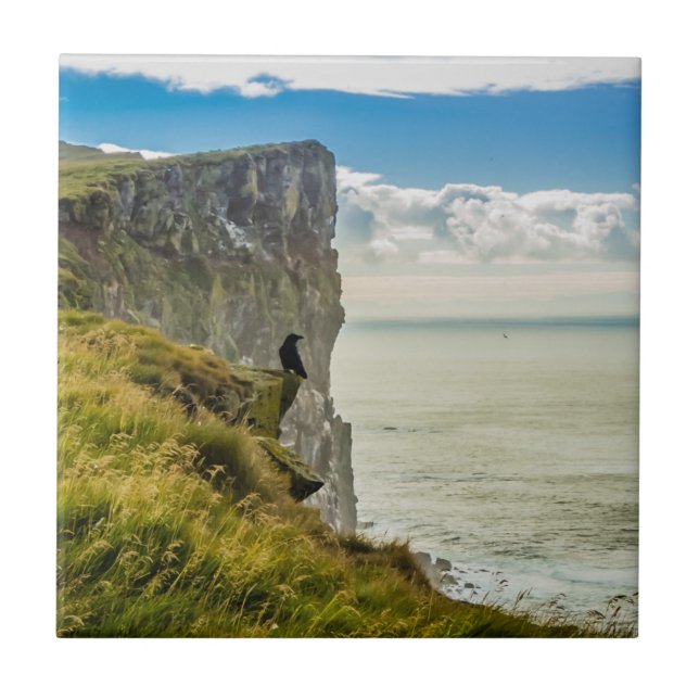 Azulejo Acantilados de Latrabjarg, Islandia (Frente)
