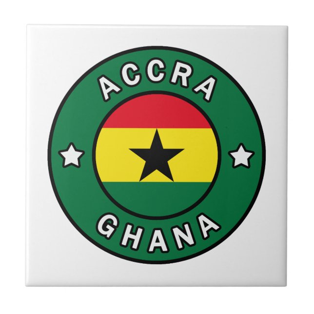 Azulejo Accra Ghana (Frente)