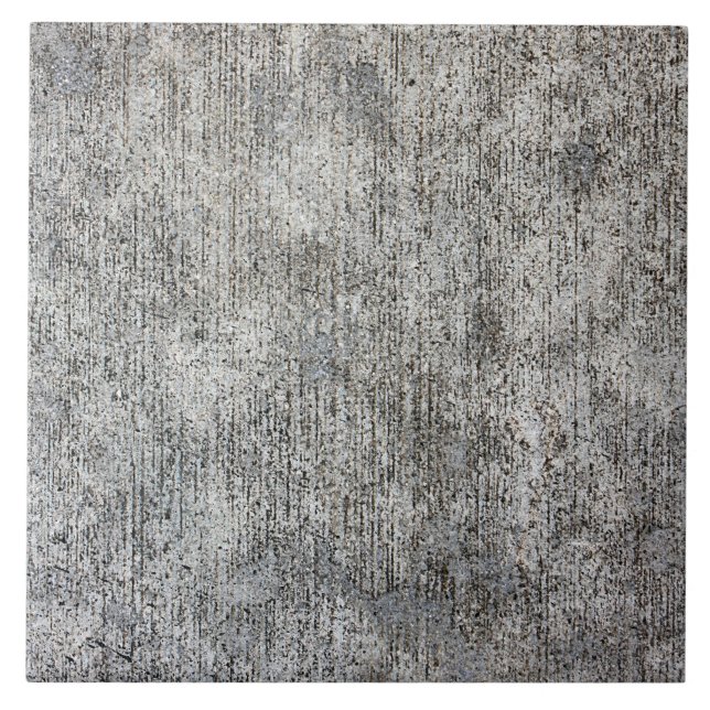 Azulejo Acera gris resistida del cemento (Frente)