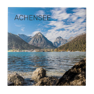 Azulejo Achensee Tirol Retro Austria Holiday Souvenir