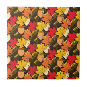 Azulejo Acordes y hojas IV