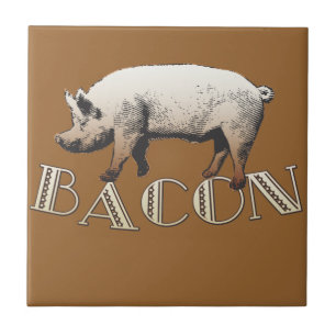 Azulejo Acrobat BACON Pig