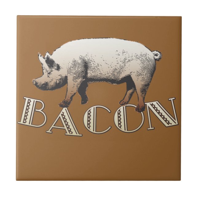 Azulejo Acrobat BACON Pig (Frente)