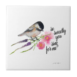 Azulejo Acuarela De Galleta Dulce De Pata Negra Y Dice