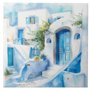 Azulejo Acuarela Mediterráneo 