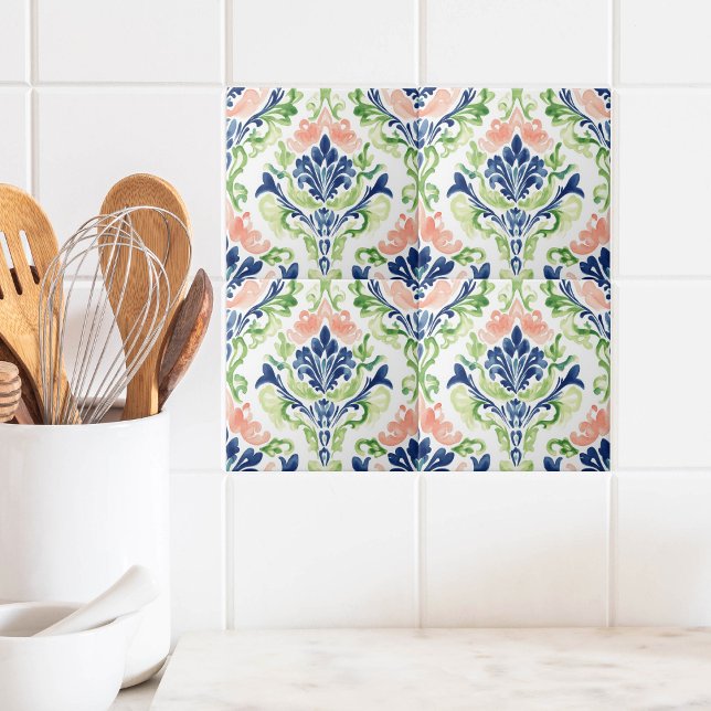 Azulejo Acuarela vibrante (Subido por el creador)