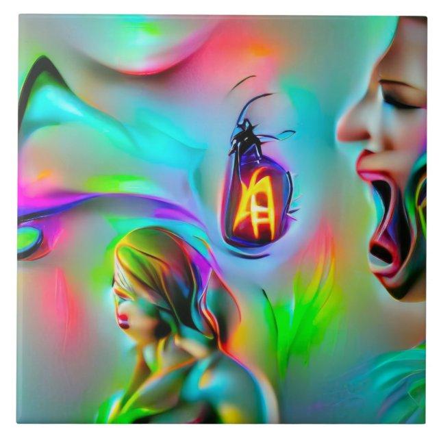 Azulejo Acusticofobia (Frente)