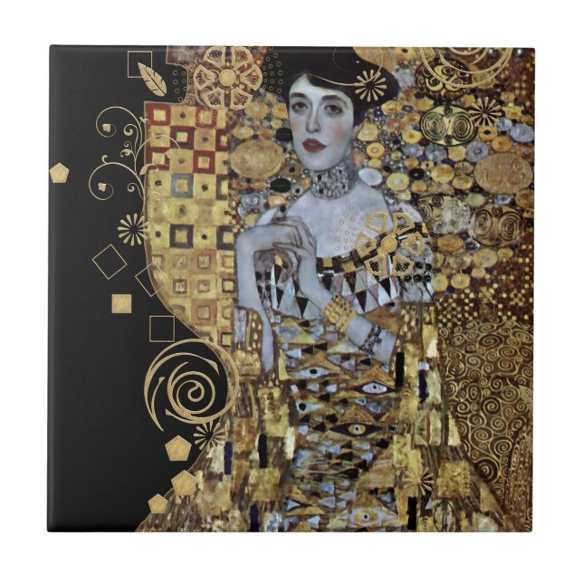 Azulejo Adele Klimt Ceramic Tile (Frente)