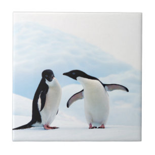 Azulejo Adelie Penguins